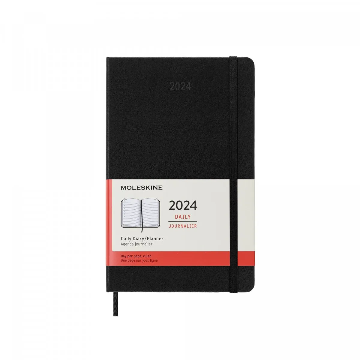 Agenda-carnet mensuel 2024 MOLESKINE® à personnaliser