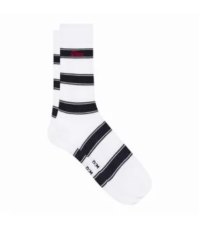 Chaussettes à  rayures homme en coton ieur Dim