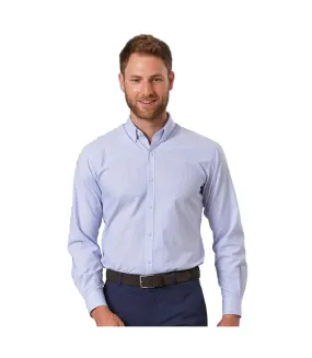 Chemise formelle lawrence homme bleu ciel à rayures Brook Taverner