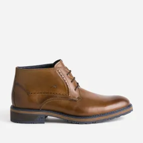 Chukka boots FLUCHOS marron en cuir - Boots Homme | ERAM