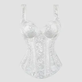 Corset Femme Blanc dentelle