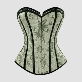 Corset Femme Long Vert