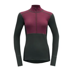 Devold Lauparen Merino 190 Zip Neck - Sous-vêtement mérinos femme | Hardloop