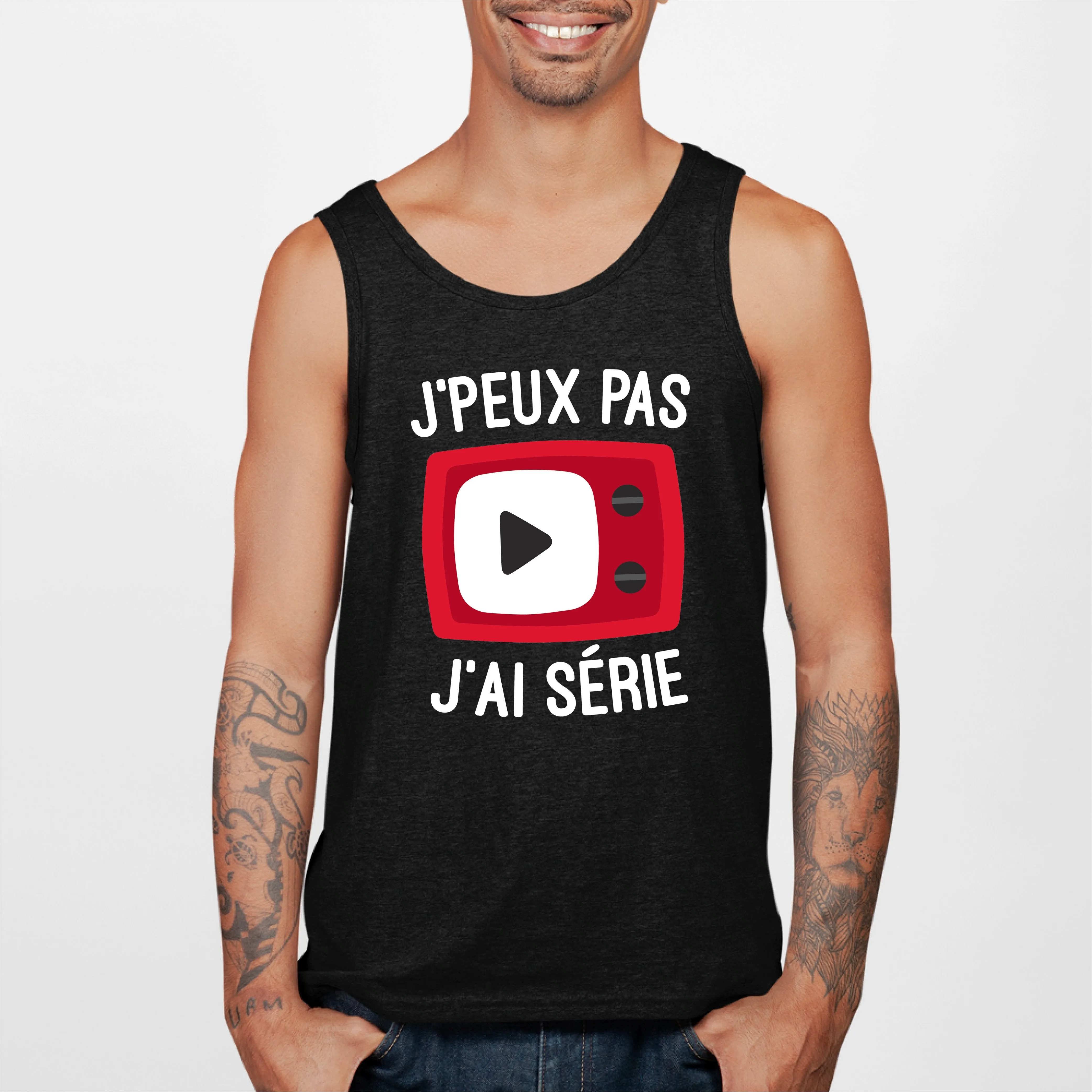 Débardeur Homme J'peux pas j'ai série