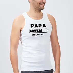 Débardeur Homme Papa en cours