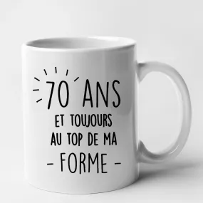 Mug Anniversaire 70 ans