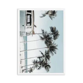 Poster Surf - Van Californien