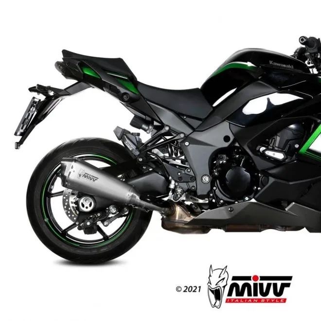 Silencieux MIVV Delta Race Inox Kawasaki Ninja 1000SX (2020-2024) | Moto Shop 35