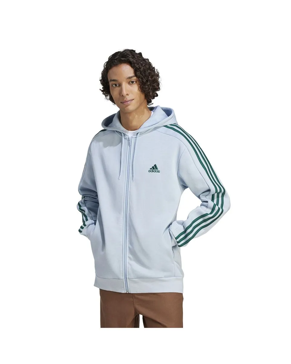 Sweat à capuche manches longues Homme M 3S FL FZ HD Bleu