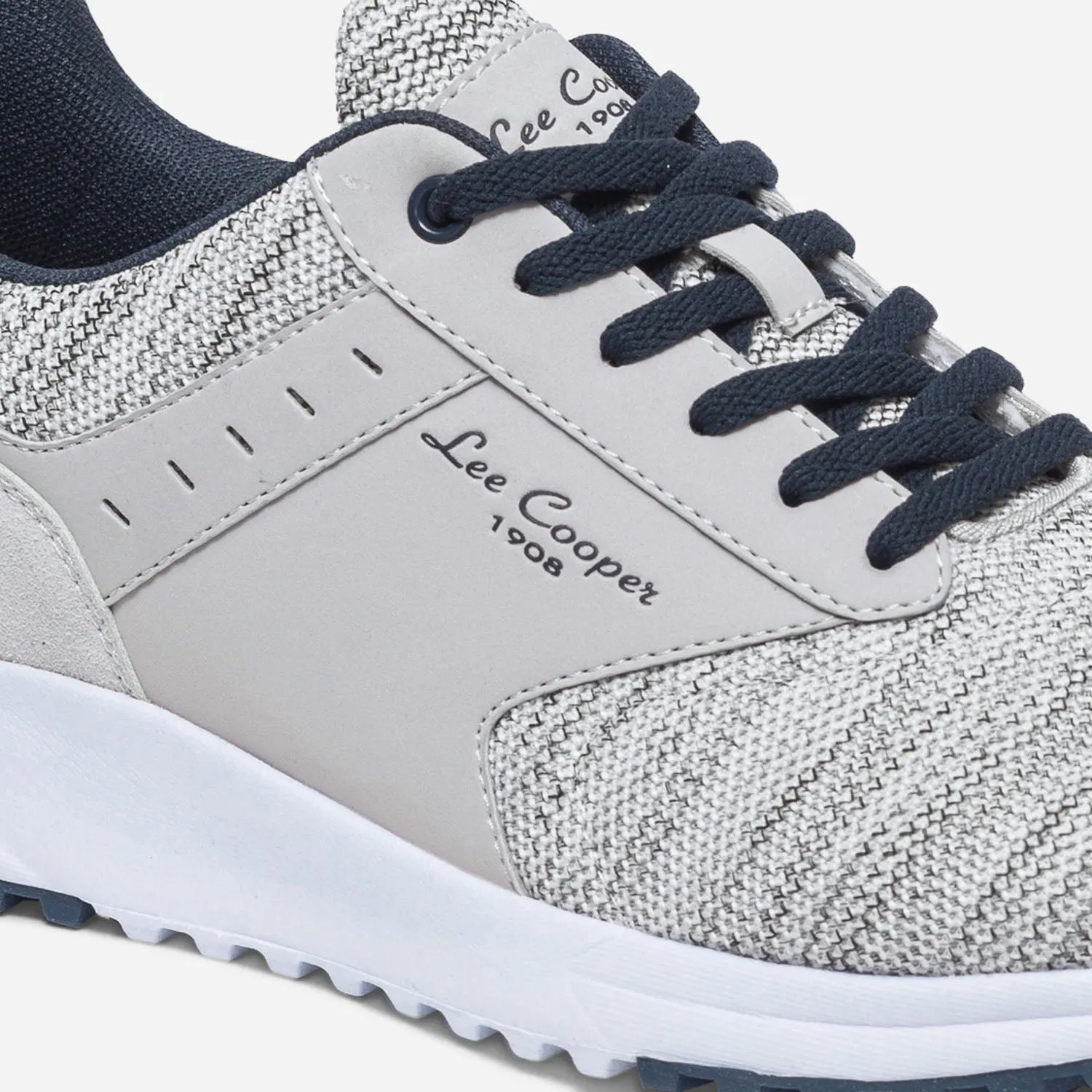 Tennis LEE COOPER grise en mesh - Baskets / Tennis Homme | ERAM