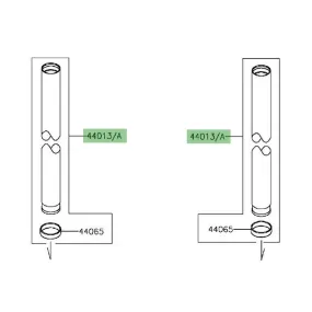 Tube de fourche Kawasaki Er-6n (2016) | Moto Shop 35